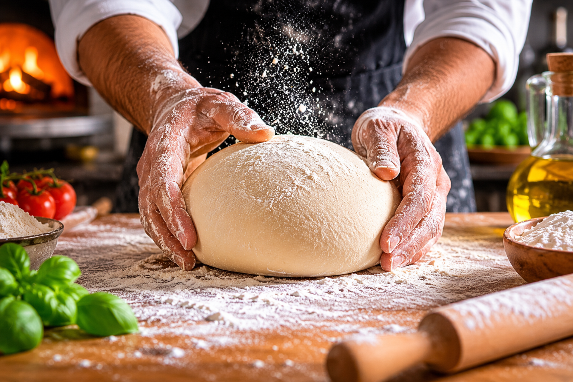 Dough Made Fresh Every Morning