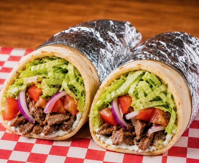 Beef Gyro Pita.