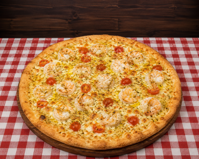 Large Shrimp Scampi Pizza 14(Greek Style).