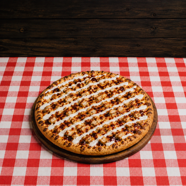 Small BBQ Grilled Chicken Bomb Pizza 10(Greek style).