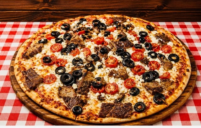 Lg Greek Gyro Pizza 16(Italian Style).