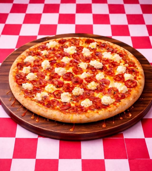 Small  Pepperoni Bomb Pizza 10(Greek Style).