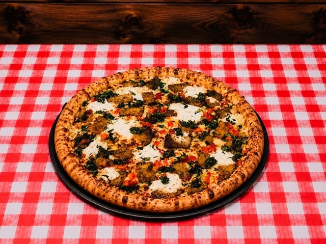 Small  Mediterranean Veggie Pizza 10(Greek Style).