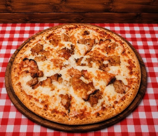 Lg Crispy Chicken Bacon Ranch Pizza 16( Italian Style).
