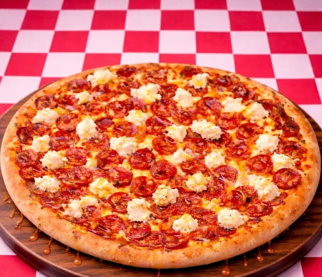 Large Pepperoni Bomb 14(Greek Style).