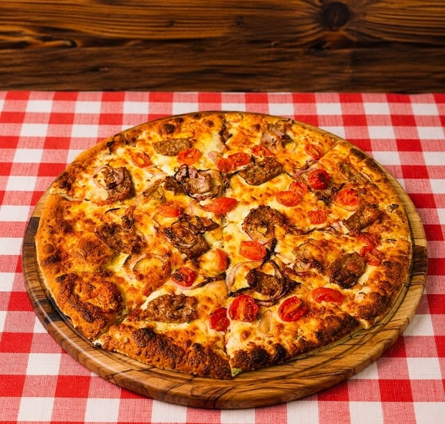 Small  Gyro Bomb Pizza  10(Greek Style).