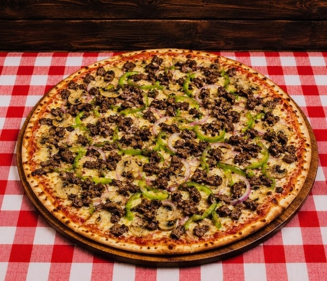 Lg Steak Bomb Pizza 16(Italian Style).