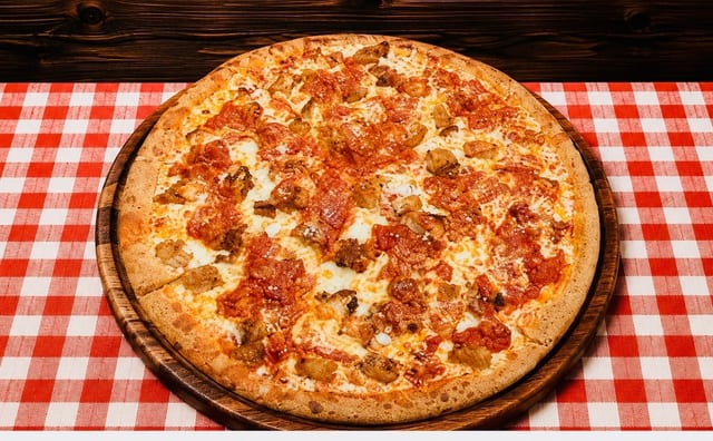 Small  Crispy Chicken Parm  Pizza 10(Greek Style).