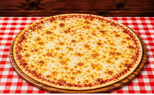 Lg Four Cheese Pizza 16Italian Style).