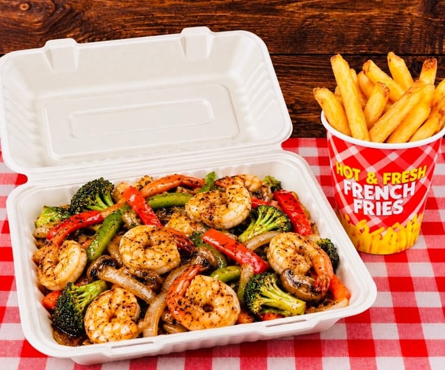 Grilled Shrimp Stir-Fry (Dinner).