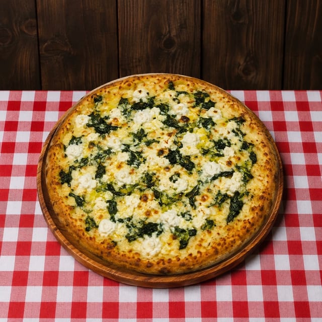 Small Bianca Pizza 10 (Greek Style).