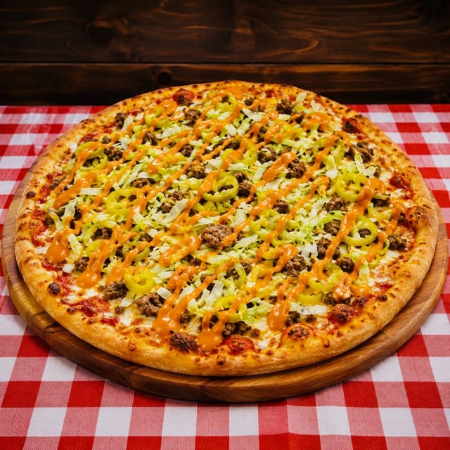 Lg Mexican Taco Pizza 14 (Italian Style).