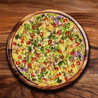 Large Veggie Pizza 14 (Greek Style)