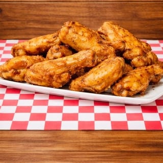 6 Pieces Baked Chicken Wings
