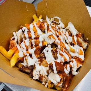 Buffalo Grilled Chicken Fries Bowl