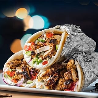 Grilled Chicken Gyro Pita