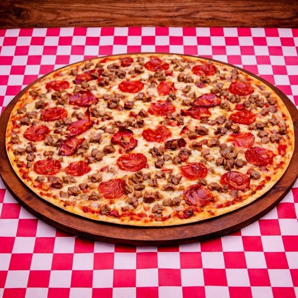 Indulge in Our Meat Lovers Pizza