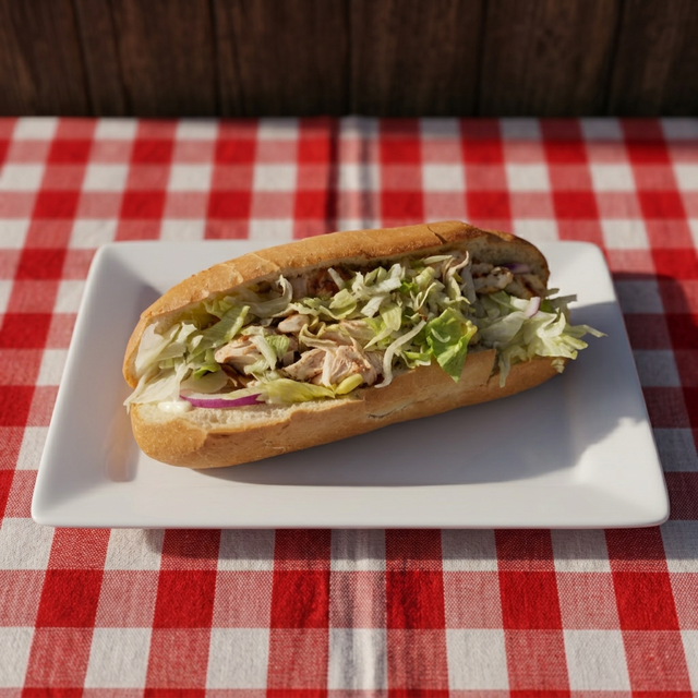 Grilled Chicken Sub.