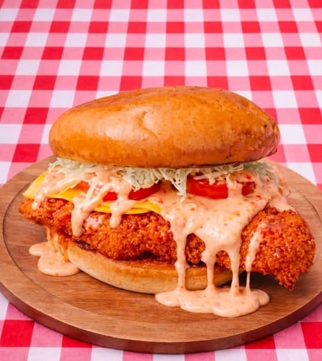 Spicy Boom Crispy Chicken.