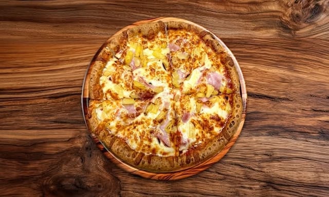 Aloha Hawaiian Pizza-10" (Greek Style).