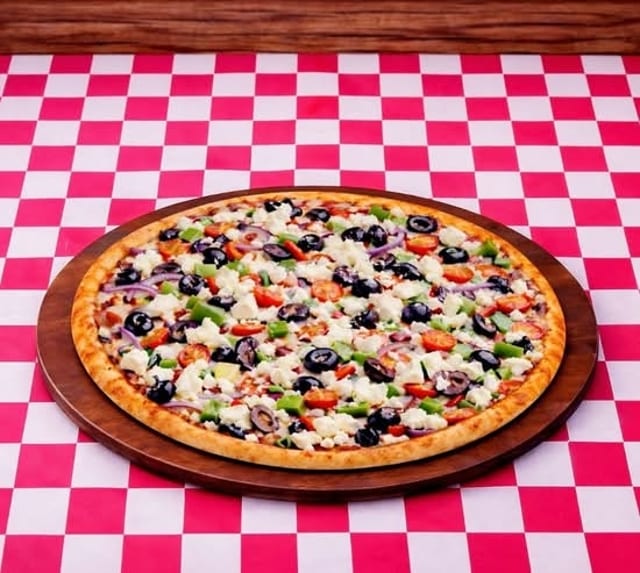 Small Texas Style Pizza 10 (Greek Style).