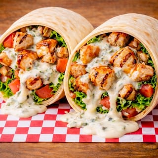 Buffalo Grilled Chicken Wrap