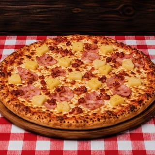 Small Aloha Hawaiian Pizza-10"(Greek Style)