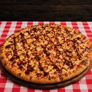Large BBQ Grilled Chicken Pizza 14(Greek style)