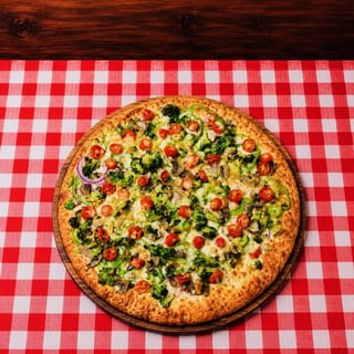 Large  Veggie Pizza 14(Greek Style)